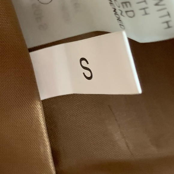 L’atelier Faux Suede Brown Moto Biker Asymmetrical Zip Long Sleeve Jacket Medium - Picture 13 of 14